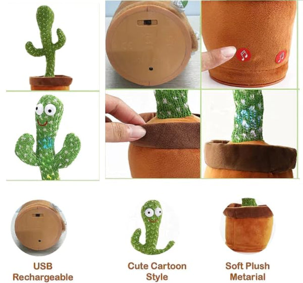 Talking Cactus and Dancing Toys for Kids