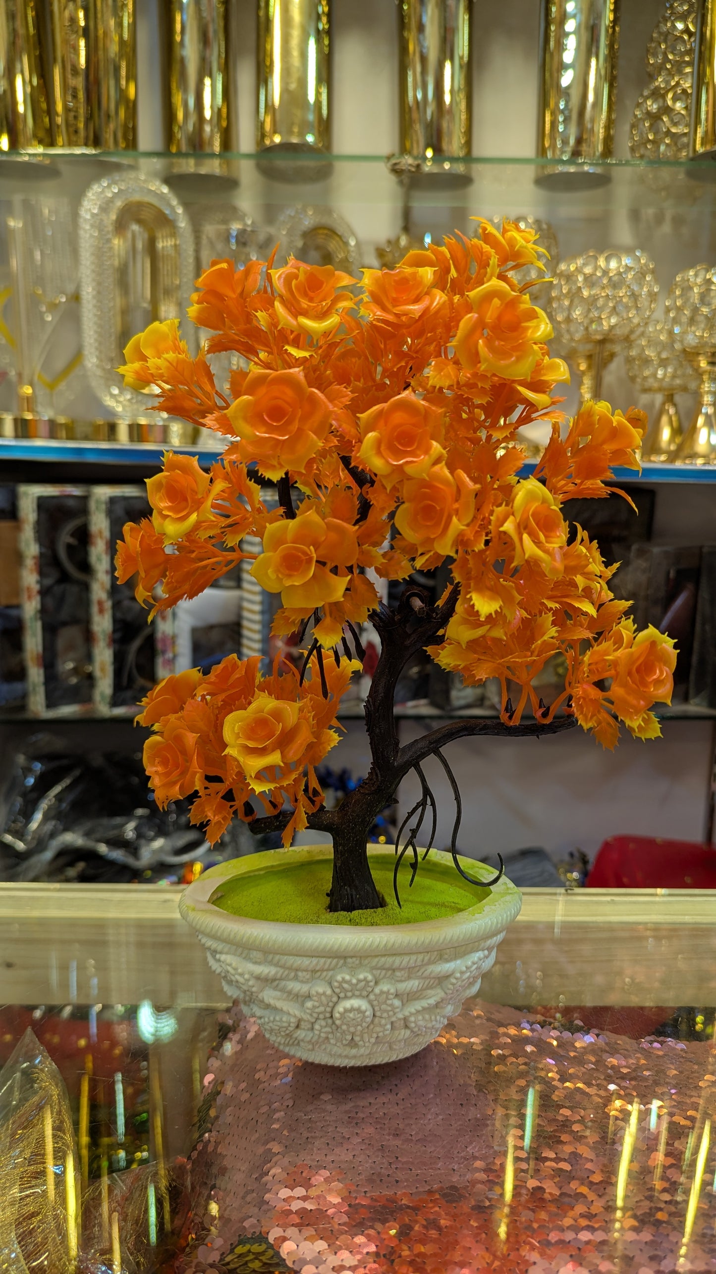Evergreen Decorative Faux Succulent for Home/Office