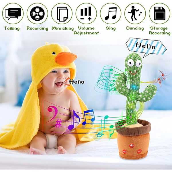 Talking Cactus and Dancing Toys for Kids